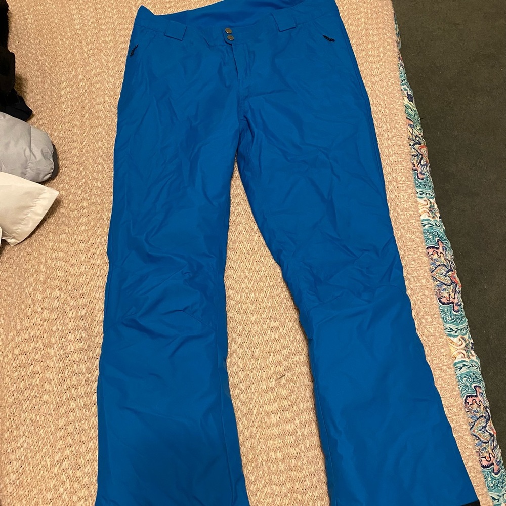 Womens large blue Columbia ski snowboard pants